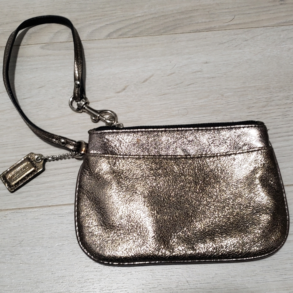 COACH wristlet purse wallet